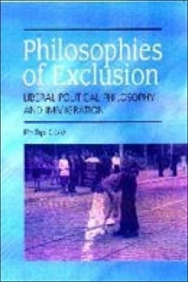 Book cover for Philosophies of Exclusion