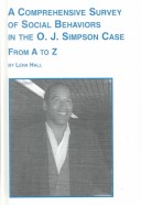 Book cover for A Comprehensive Survey of Social Behaviors in the O.J.Simpson Case