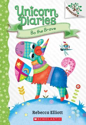 Cover of Bo the Brave: A Branches Book (Unicorn Diaries #3)