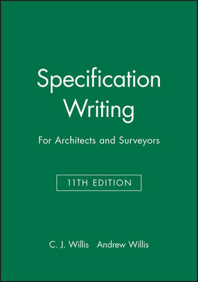 Book cover for Specification Writing