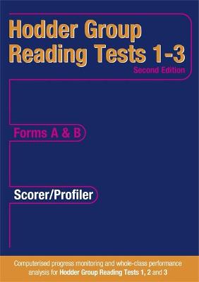 Book cover for Hodder Group Reading Tests (HGRT) II: 1-3 Scorer/Profiler CD-ROM