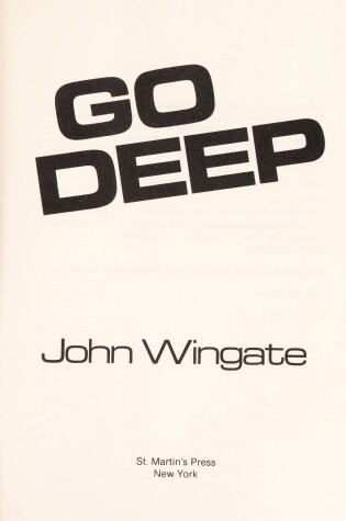 Cover of Go Deep