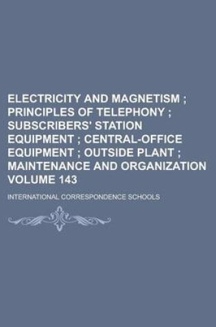 Cover of Electricity and Magnetism Volume 143
