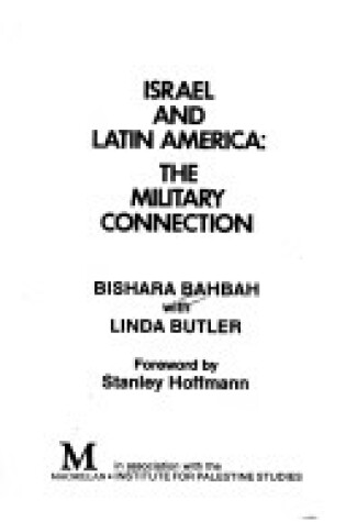 Cover of Israel and Latin America