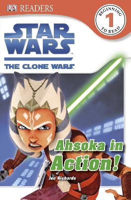 Book cover for Star Wars The Clone Wars Ahsoka in Action!