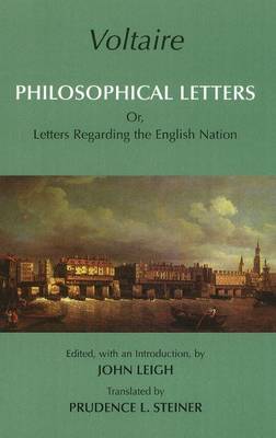 Book cover for Voltaire: Philosophical Letters