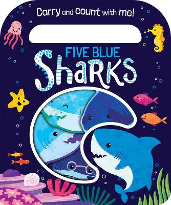 Book cover for Five Blue Sharks