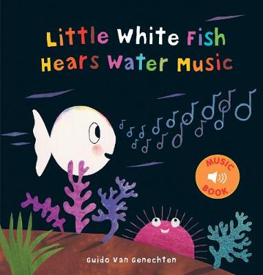 Book cover for Little White Fish Hears Water Music