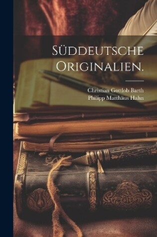 Cover of Süddeutsche Originalien.