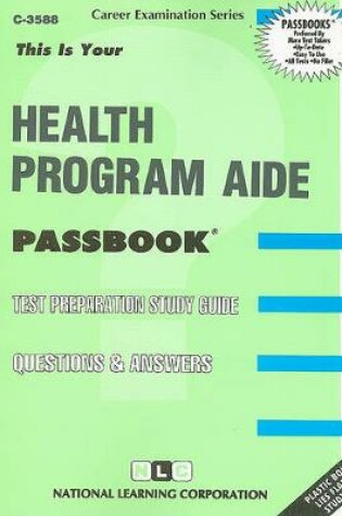 Cover of Health Program Aide