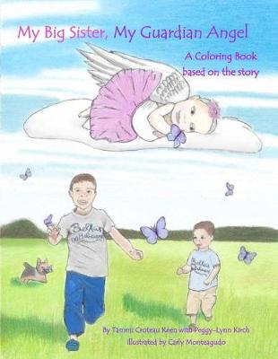 Book cover for My Big Sister, My Guardian Angel Coloring Book