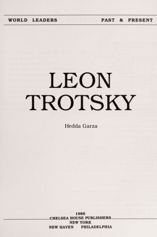Cover of Leon Trotsky
