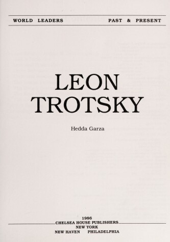 Cover of Leon Trotsky