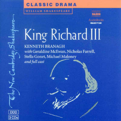 Book cover for King Richard III Audio CD Set (3 CDs)