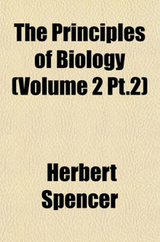 Cover of The Principles of Biology (Volume 2 PT.2)