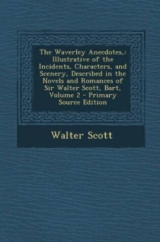 Cover of The Waverley Anecdotes,