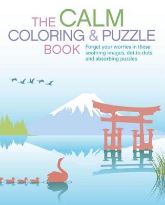 Book cover for The Calm Coloring & Puzzle Book