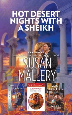 Book cover for Hot Desert Nights With A Sheikh - 3 Book Box Set