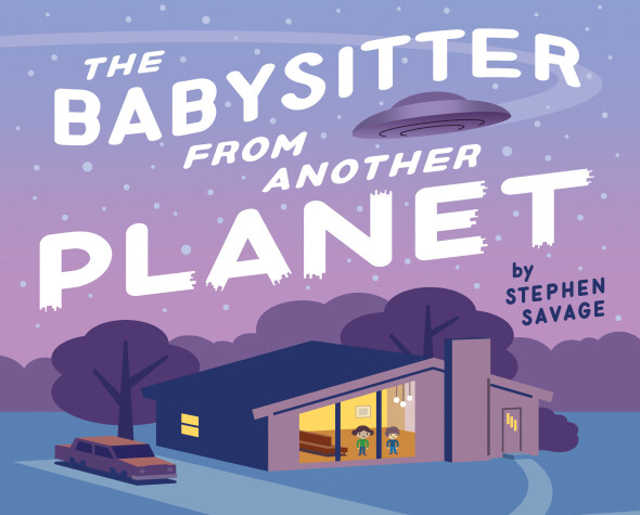 Book cover for The Babysitter from Another Planet