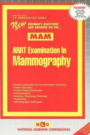 Cover of ARRT EXAMINATION IN MAMMOGRAPHY (MAM)