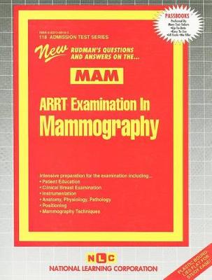 Book cover for ARRT EXAMINATION IN MAMMOGRAPHY (MAM)