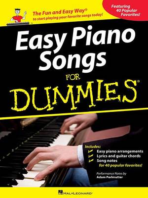 Book cover for Easy Piano Songs for Dummies