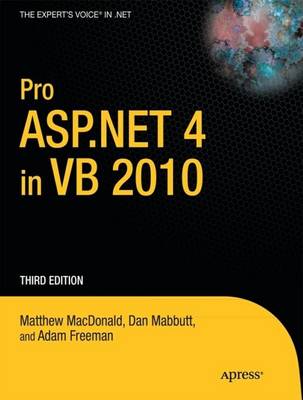 Book cover for Pro ASP.NET 4 in VB 2010