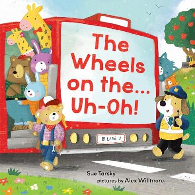 Book cover for The Wheels on the Bus … Uh-oh!