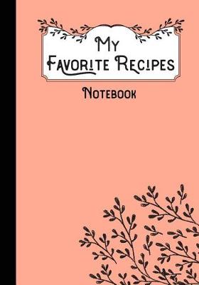 Book cover for My Favorites Recipes