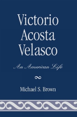 Cover of Victorio Acosta Velasco