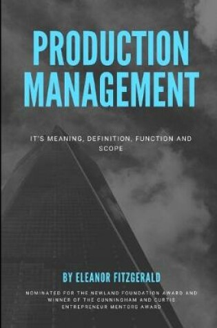 Cover of Production Management