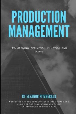 Book cover for Production Management