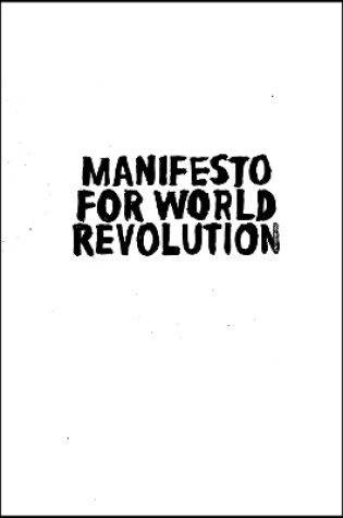 Cover of Manifesto for World Revolution 2nd edition