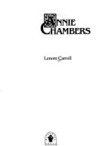 Cover of Annie Chambers