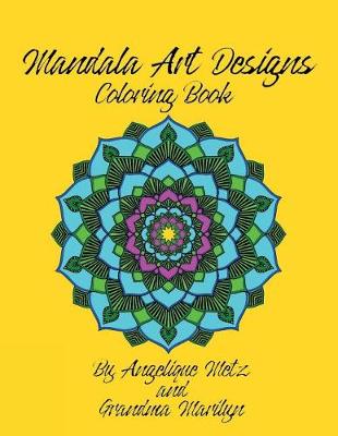 Book cover for Mandala Art Designs Coloring Book