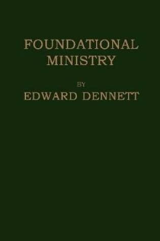 Cover of Foundational Ministry