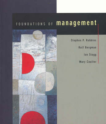 Book cover for Foundations of Management 2003 Australian