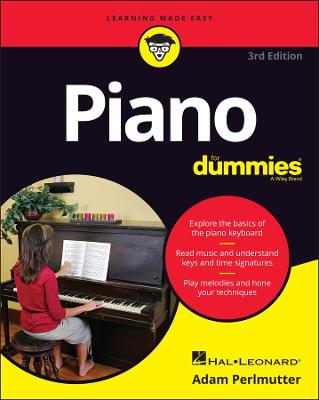 Book cover for Piano For Dummies, 3rd Edition