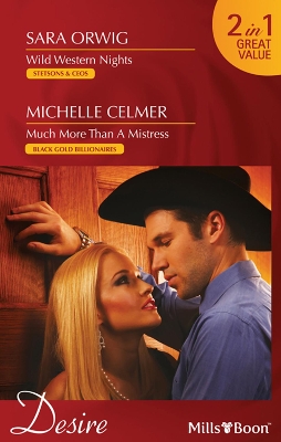 Cover of Wild Western Nights/Much More Than A Mistress