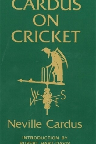 Cover of Cardus on Cricket