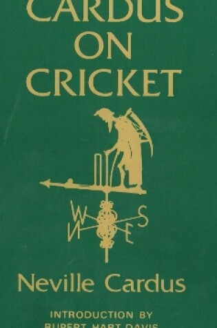 Cover of Cardus on Cricket