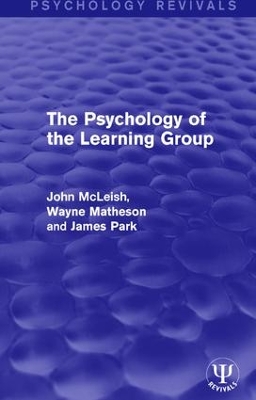 Cover of The Psychology of the Learning Group