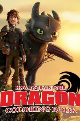 Cover of How to Train your Dragon Coloring Book