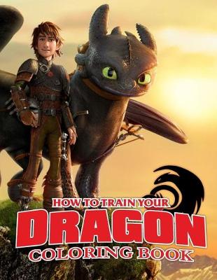 Cover of How to Train your Dragon Coloring Book