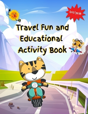 Book cover for Travel Fun and Educational Activity Book