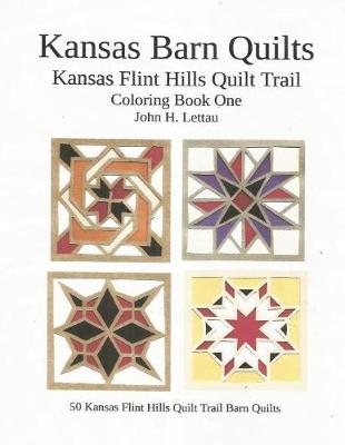 Book cover for Kansas Barn Quilts Coloring Book One