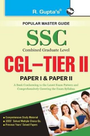 Cover of Ssc Staff Selection Commission Combined Graduate Level Tier - II & Tier - III (Paper I & II)