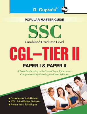 Book cover for Ssc Staff Selection Commission Combined Graduate Level Tier - II & Tier - III (Paper I & II)