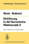 Book cover for Einfa1/4hrung in Die Numerische Mathematik II