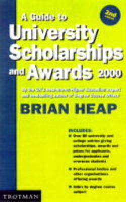 Book cover for A Guide to University Scholarships and Awards